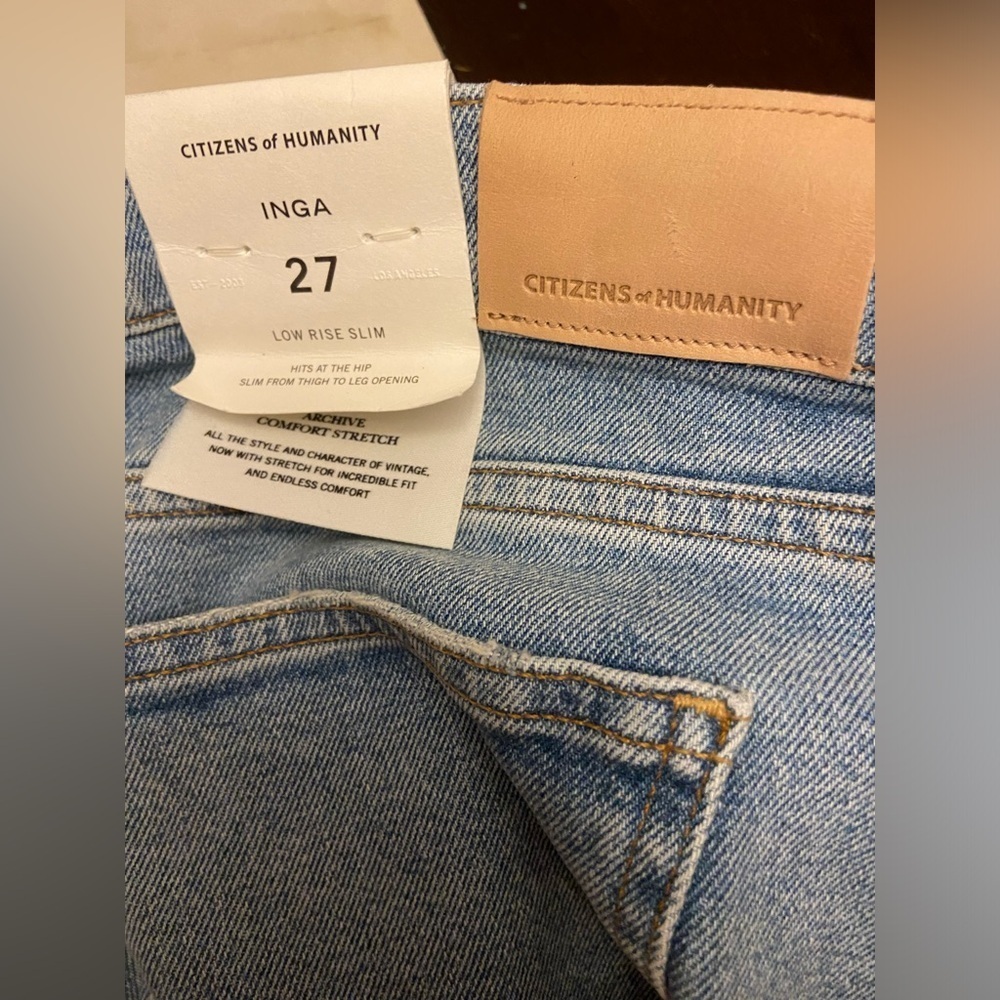Citizens of humanity Jeans (INGA ) NWT - Picture 8 of 10